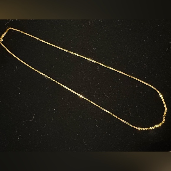 Unoaerre Jewelry - Vintage UnoAErre UNO-A-ERRE 18k yellow gold 24” chain necklace (106)